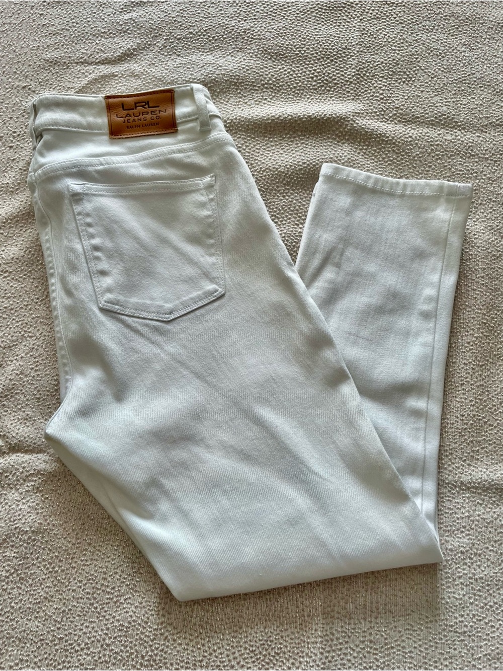 Ralph Lauren White Skinny Jeans